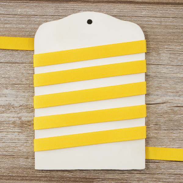 Лента репсовая SAFISA, 10 мм, 25 м, цвет 22 спелый манго. Арт 350-10мм-22