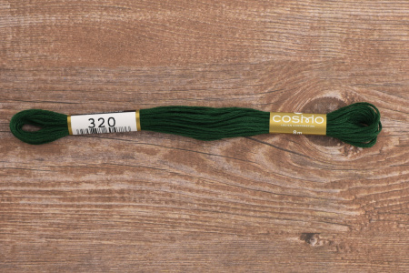 Мулине COSMO однотонный цвет  320       . Арт 25-6/320       