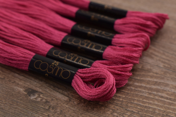 Мулине COSMO однотонный цвет  504       . Арт 25-6/504       