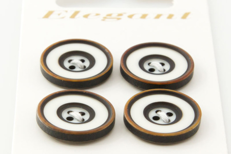 Пуговицы ELEGANT. Арт 14985-18-BLACK/4