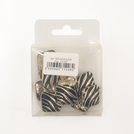 Пуговица DISBOTON, размер 40 цвет  C/GOLD SIN ACABADO 079. Арт 3331440GOLD80