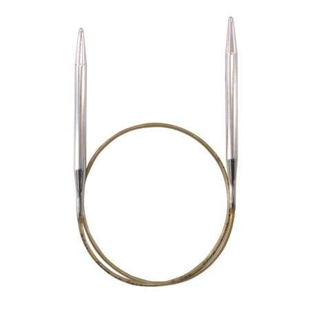 Спицы, круговые, супергладкие, addiClassic №5.5, 50 см. Арт 105-7/5.5-50