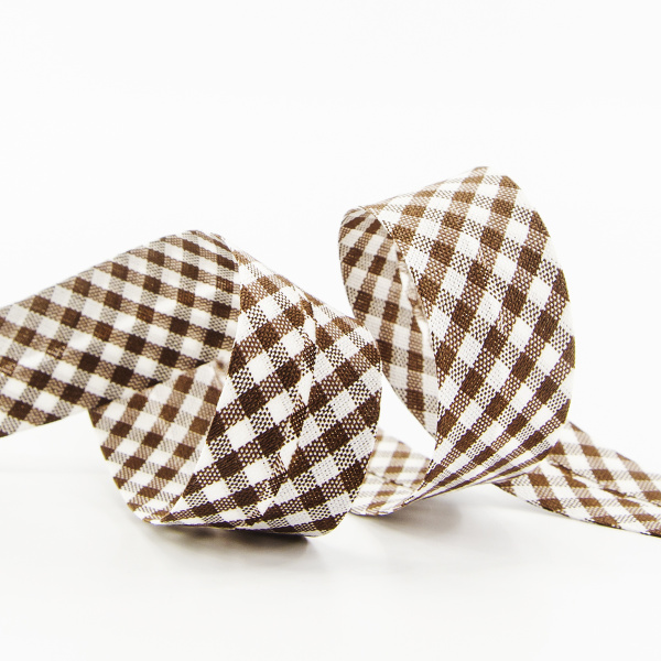 Косая бейка с рисунком SAFISA, арт.5400, 20 мм, 25 м, цвет 17. Арт 5400-20мм-17            