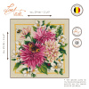 Набор для вышивания "Pink silk dahlia" . Арт PN-0207467