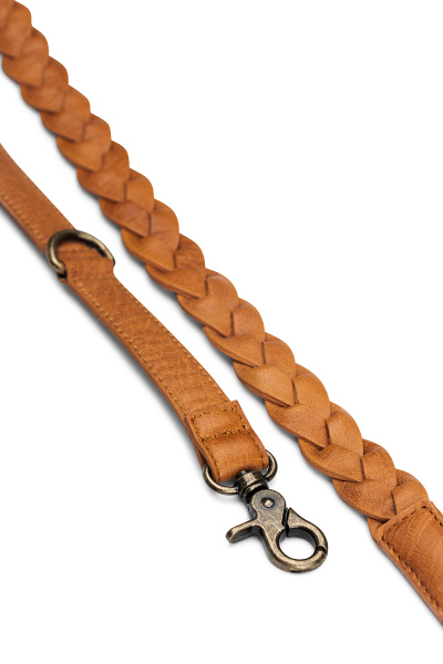 Поводок "Celia" Whisky. Арт QB-4489R1/Whisky