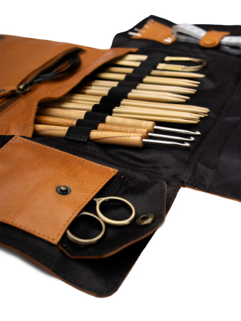 Органайзер для спиц и крючков "Gro" Whisky. Арт QB-4704/Whisky