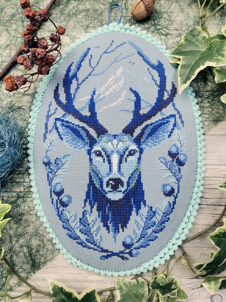 Набор для изготовления пинкипа "Олений лес". Арт 21.003.23