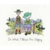 Набор для вышивания "Делайте то, что делает вас счастливым". Арт GYDH1792A
