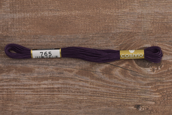 Мулине COSMO однотонный цвет  765       . Арт 25-6/765       