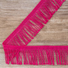 Бахрома витая, 60 мм, цвет цикламеновый. Арт PP-60 col.314