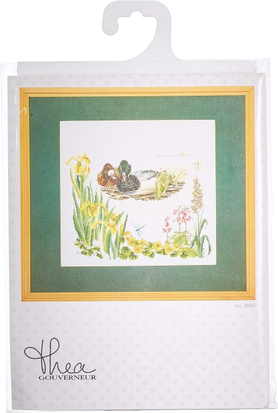 Набор для вышивания "Утки", канва лён 36 ct. Арт 2065