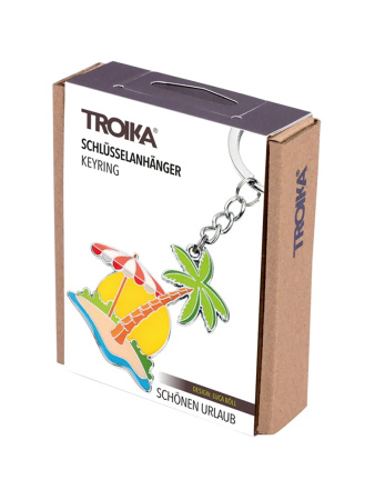 Брелок TROIKA "URLAUB". Арт KR25-02-CH