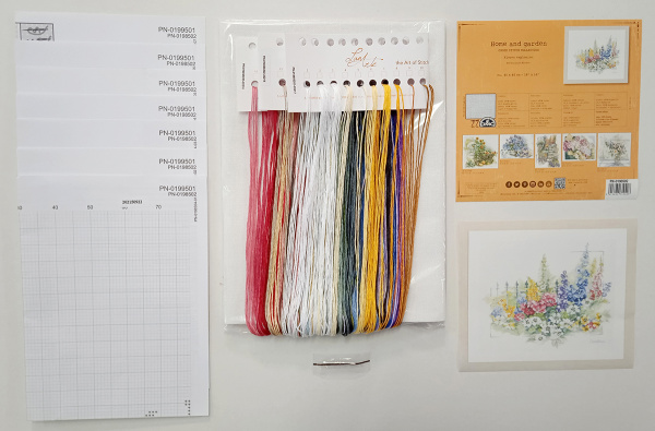 Набор для вышивания "Flower explosion"  . Арт PN-0198502