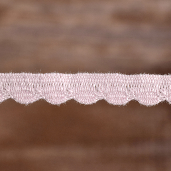 Кант-тесьма, 8 мм, цвет розовый. Арт 2176/06