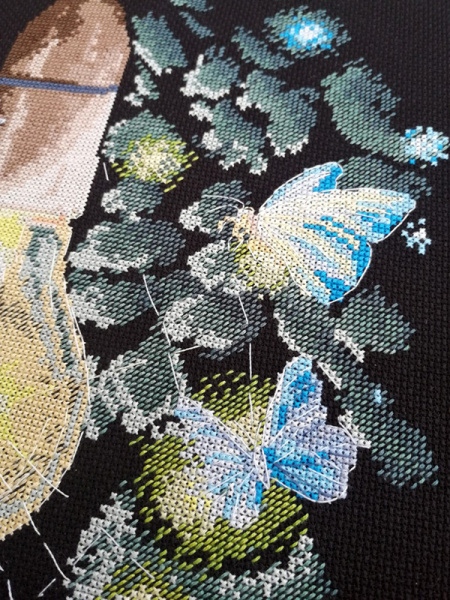 Набор для вышивания "Ночные мотыльки". Арт 03.015.17