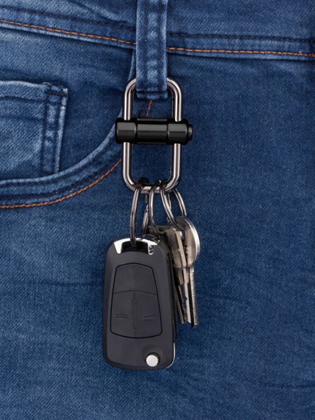 Брелок TROIKA "2-WAY KEY". Арт KR22-09-BK