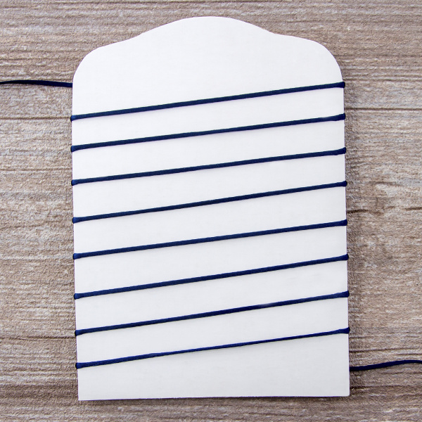 Шнур атласный мини-рулон, 1,5 мм, 4,5 м, цвет 15, голубой. Арт P00470-1,5мм-15         