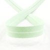 Косая бейка хлопок/полиэстер 20 мм, 25 м, цвет 35, зеленый светлый. Арт 6120-20мм-35            