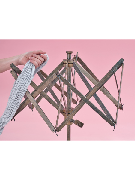 Зонт для перемотки пряжи addiUmbrella, с креплением, буковое дерево. Арт 531-2/000