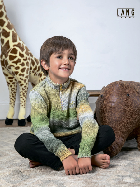 Журнал "PUNTO 53 KINDER MERINO 120 DEGRADE". Арт 2553.0004