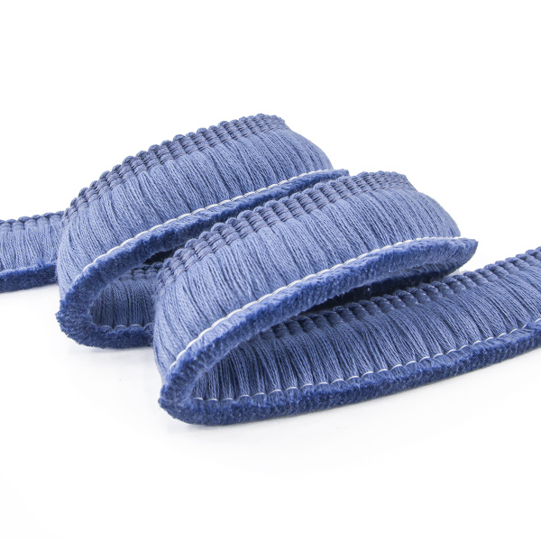 Бахрома декоративная, 30 мм, цвет светло-голубой. Арт BT - 30c - col.B-3