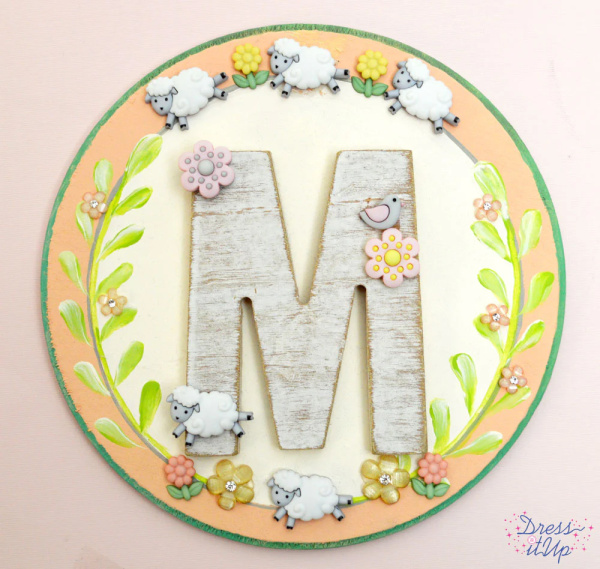 Набор пуговиц и/или декоративных элементов "Счет овец". Арт 5798