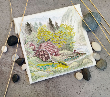 Набор для вышивания  Тишина гор". Арт 02.012.08