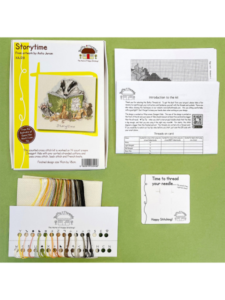 Набор для вышивания "Storytime". Арт XAJ28