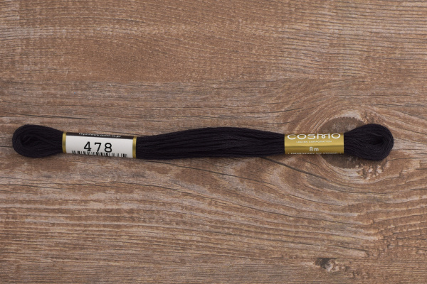 Мулине COSMO однотонный цвет  478       . Арт 25-6/478       