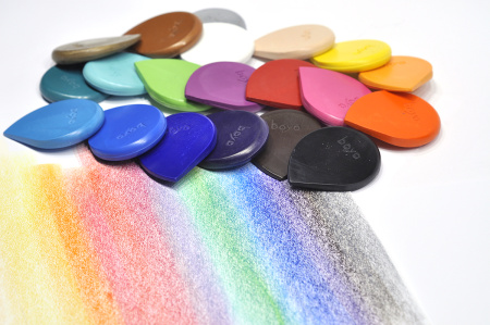 Пастель восковая для рисования Boya, набор мелков. Арт 20 SET