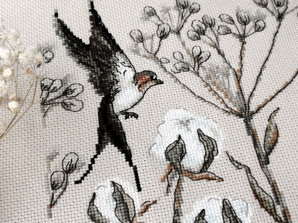 Набор для вышивания  "Хлопчатник". Арт 03.010.27