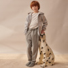 Ткань Sweat Melange Basic, 50% хлопок, 45% полиэстер, 5% эластан, 150 см, 250г/м². Арт 2168.1