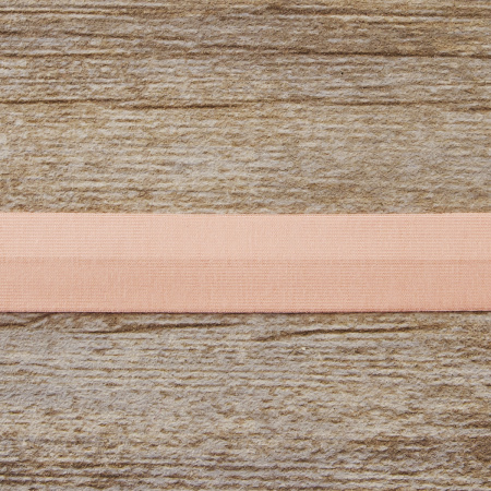 Косая бейка хлопок, 20 мм, 20 м, цвет 83, чайная роза. Арт 6598-20мм-83