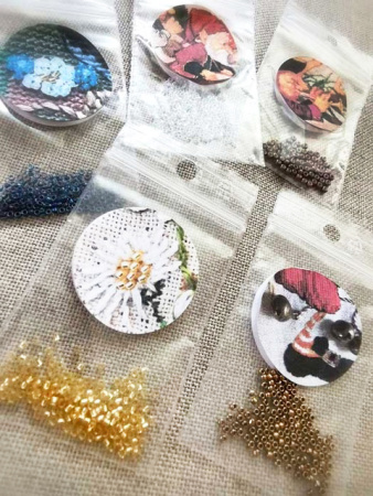 Набор для вышивания "Parade 20 years. LUXE" (Парад к 20-летию) . Арт 205-A056 MK