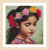 Набор для вышивания "My dahlia headband" . Арт PN-0206850