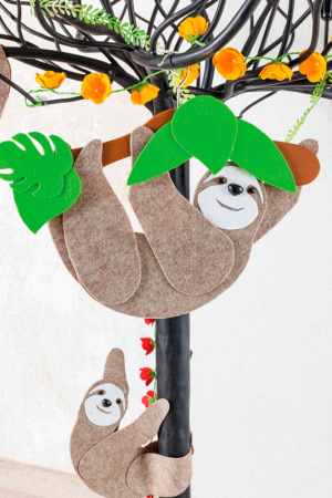 Лист фетра, 100% полиэстр, 30 х 45см х 2 мм/350г/м2, серый. Арт 1241186                 