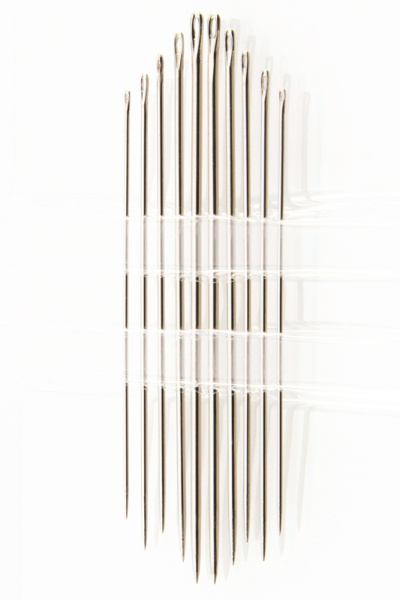 Иглы швейные ручные для модисток № 3-9, 10 шт. Арт 207.39                  