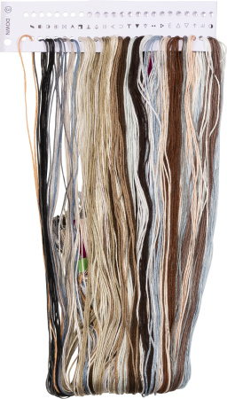 Набор для вышивания "Сова", канва лён 28 ct. Арт DSB014L