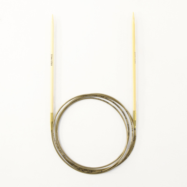 Спицы, круговые, бамбук addiNature BAMBOO №3,5, 150 см. Арт 555-7/3.5-150