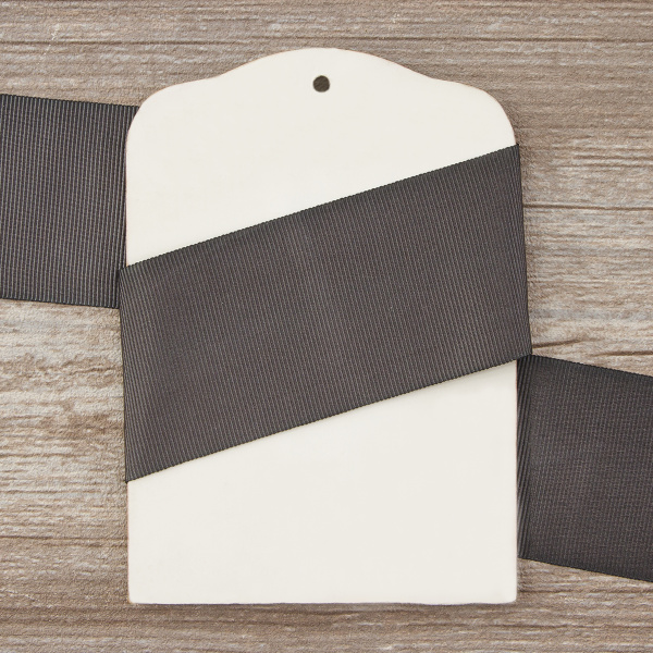 Лента репсовая SAFISA, 50 мм, 25 м, цвет 68 серый темный. Арт 350-50мм-68