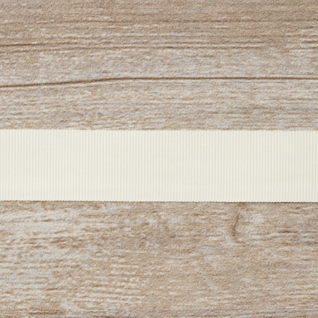 Лента репсовая SAFISA, 25 мм, 25 м, цвет 03 молочный. Арт 350-25мм-03