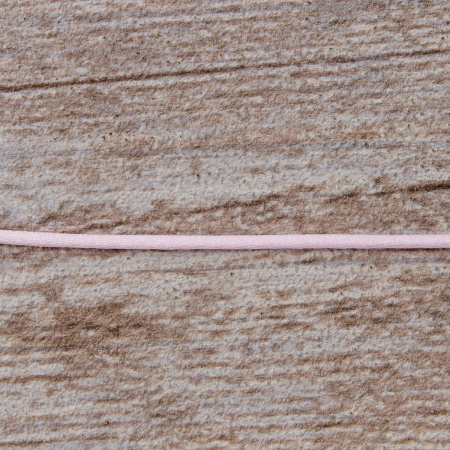 Шнур атласный мини-рулон, 2 мм, 4,5 м, цвет 05, розовый. Арт P00462-2мм-05           