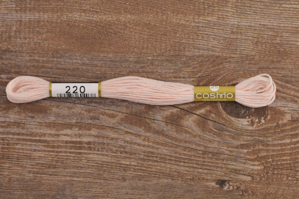 Мулине COSMO однотонный цвет  220       . Арт 25-6/220       