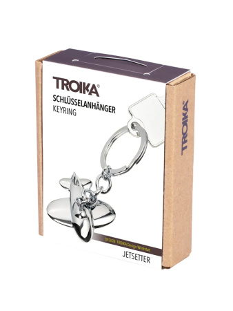 Брелок TROIKA "JETSETTER". Арт KR23-13/CH