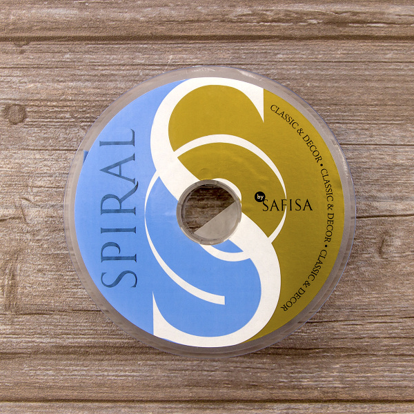 Косая бейка атласная 20 мм, 25 м, цвет 42, темно-голубой. Арт 6260-20мм-42            