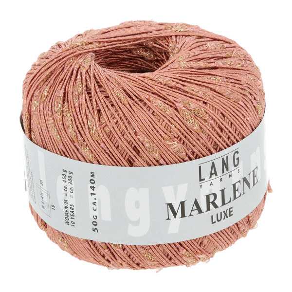 Пряжа Marlene Luxe, 55% хлопок, 40% полиамид, 5% полиэстер, 50 г, 140 м. Арт 1037.0076