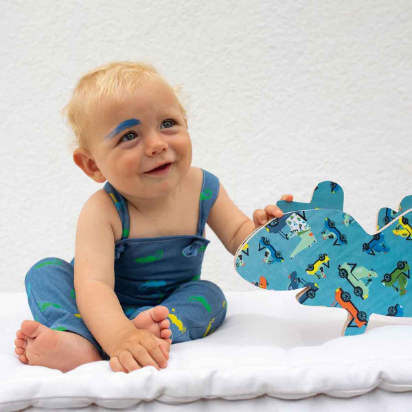 Ткань Denim Print Color, 100% хлопок, 150 см, 125 г/м². Арт 2028.5