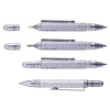 Ручка шариковая TROIKA многофункциональная "CONSTRUCTION LILIPUT". Арт PIP25/RD