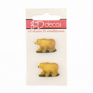 Декоративный элемент "3D Decos" Animals, Bear