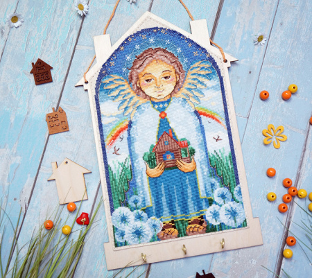 Набор для вышивания "Хранитель" с пришивной рамкой. Арт 22.002.08